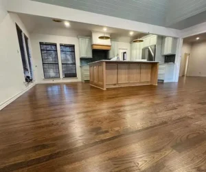 cardenas hardwood flooring in kitchen and dining room