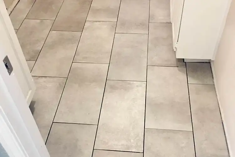 cardenas tile flooring in hallway